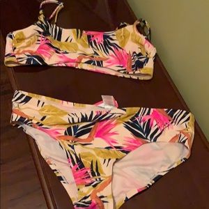 Pink Forest Two Piece swimsuit